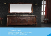 Rustic Solid Wood Vanity-V019